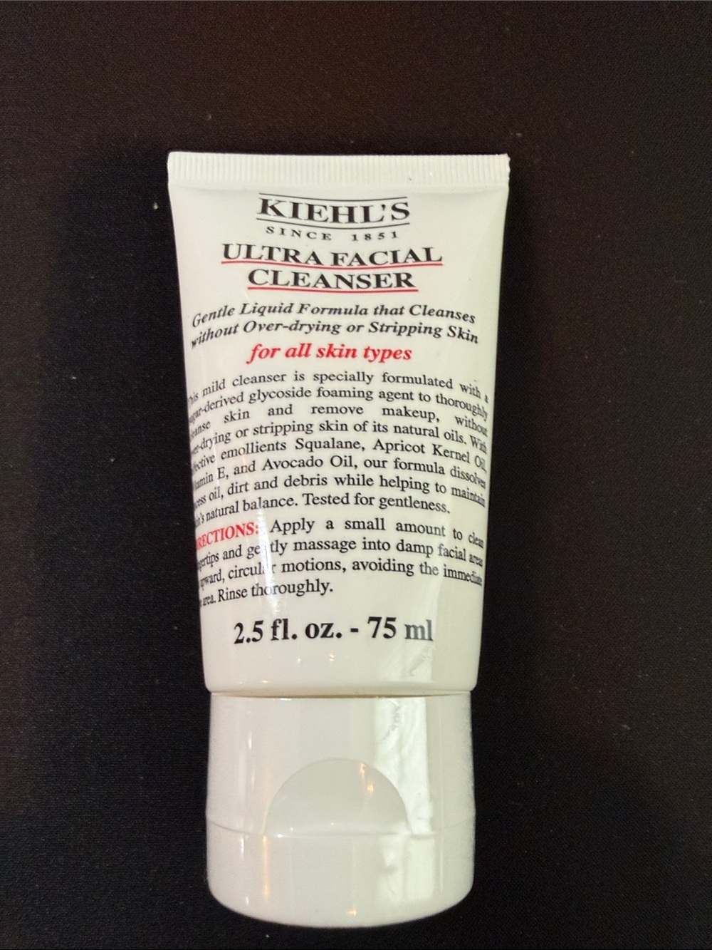 Kiehl's Ultra Facial Cleanser 2.5 Fl Oz